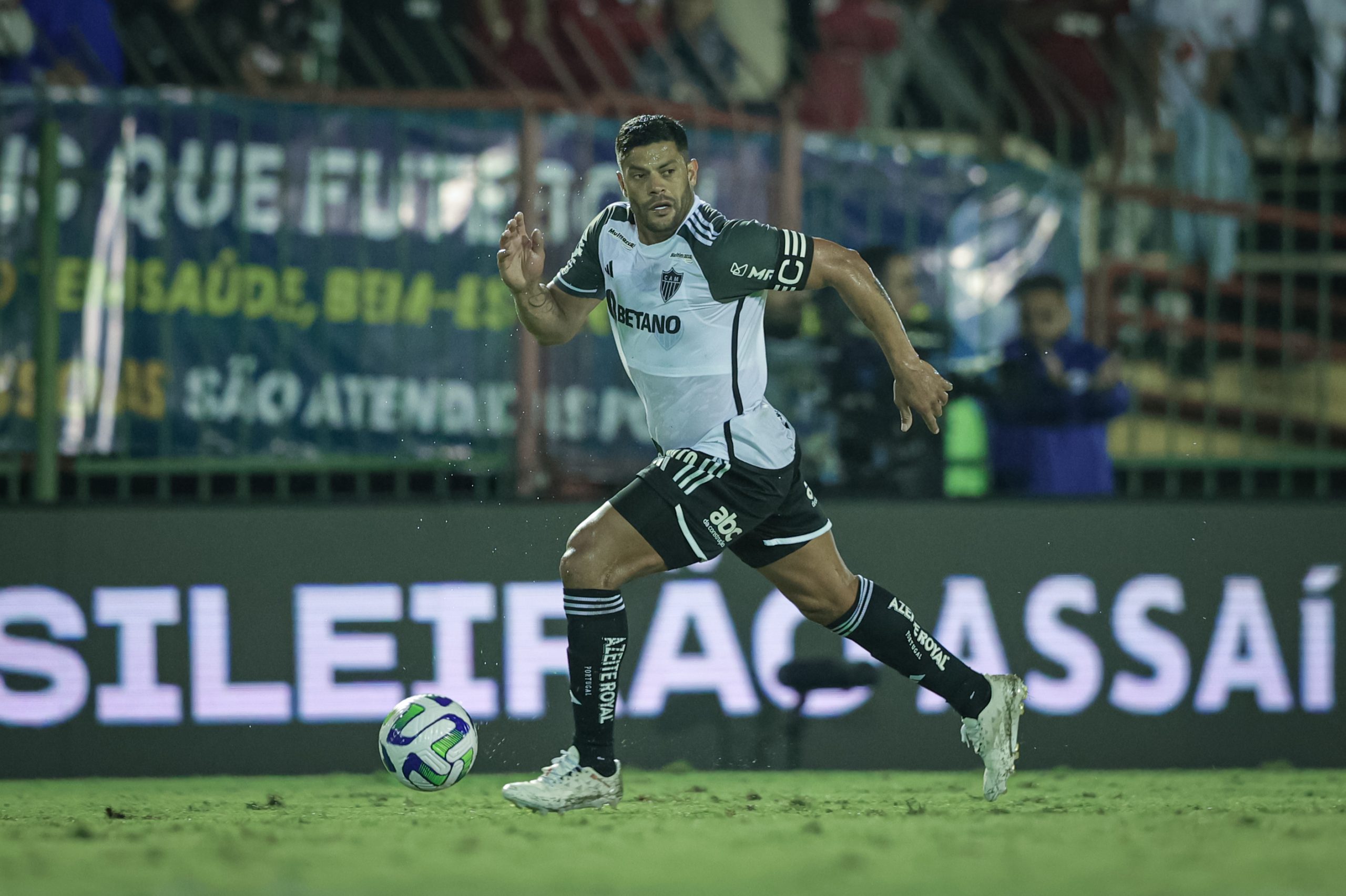 Hulk no duelo diante do Fluminense na última quarta, 20.