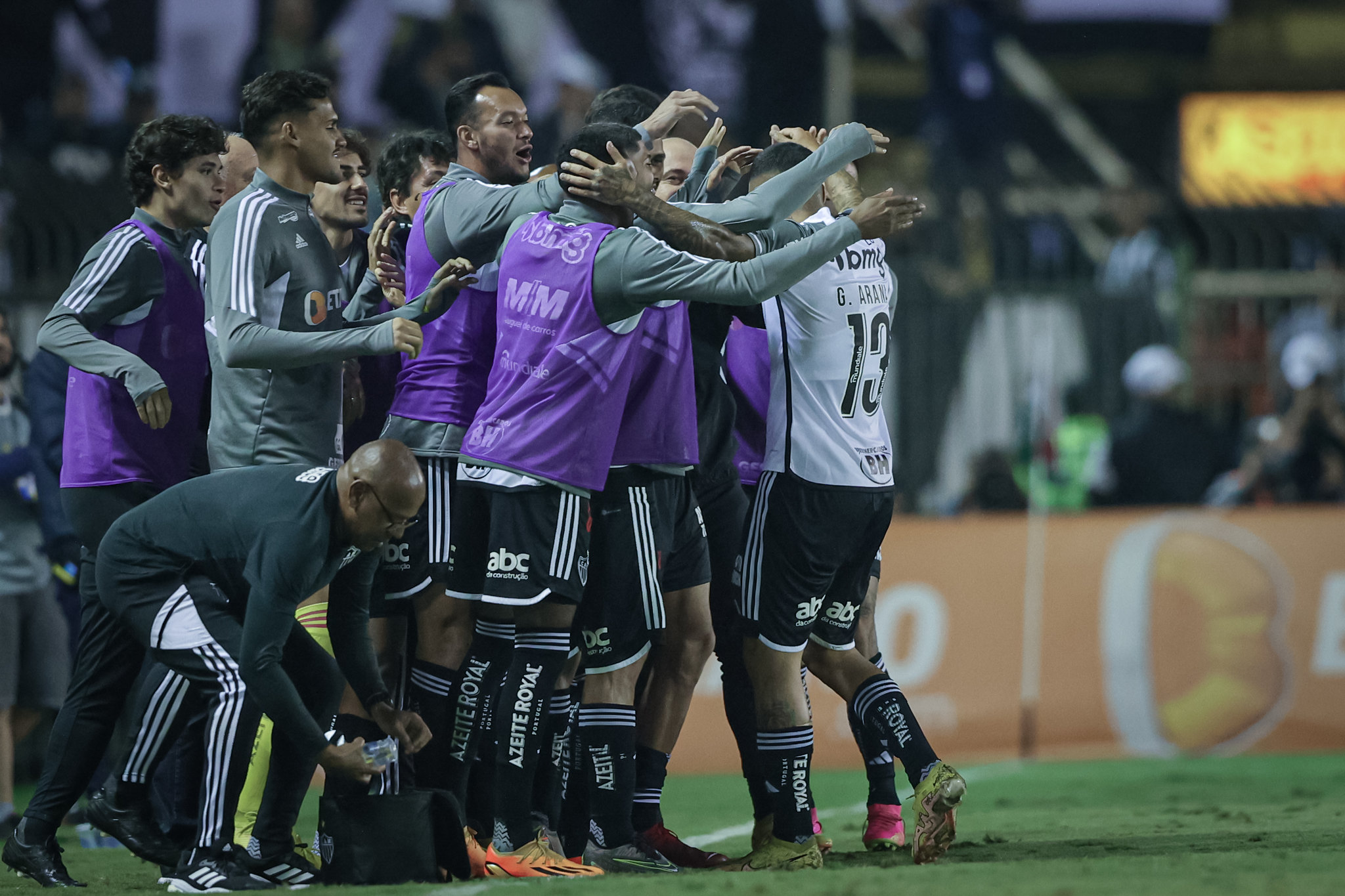 O Atlético-MG tem apenas uma derrota como visitante no Campeonato Brasileiro Foto: Pedro Souza / Atlético-MG