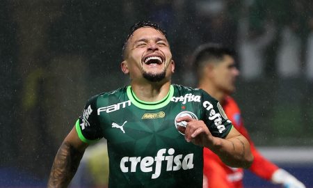 Artur fez um grande jogo e vem fazendo uma grande Libertadores (Foto: Cesar Greco/Palmeiras/by Canon)