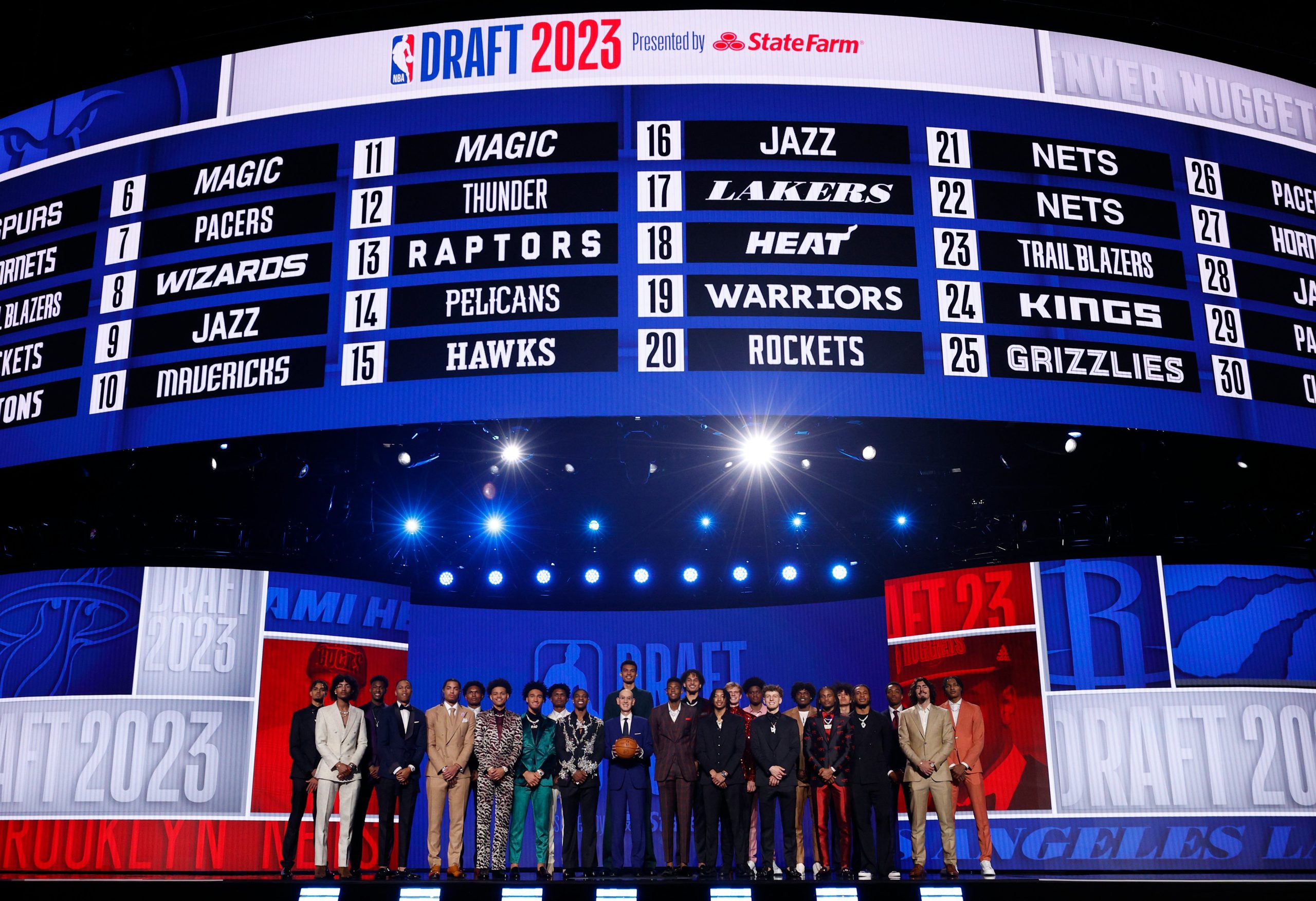 Classe de 2023 do Draft da NBA (Foto: Redes Sociais/NBA)
