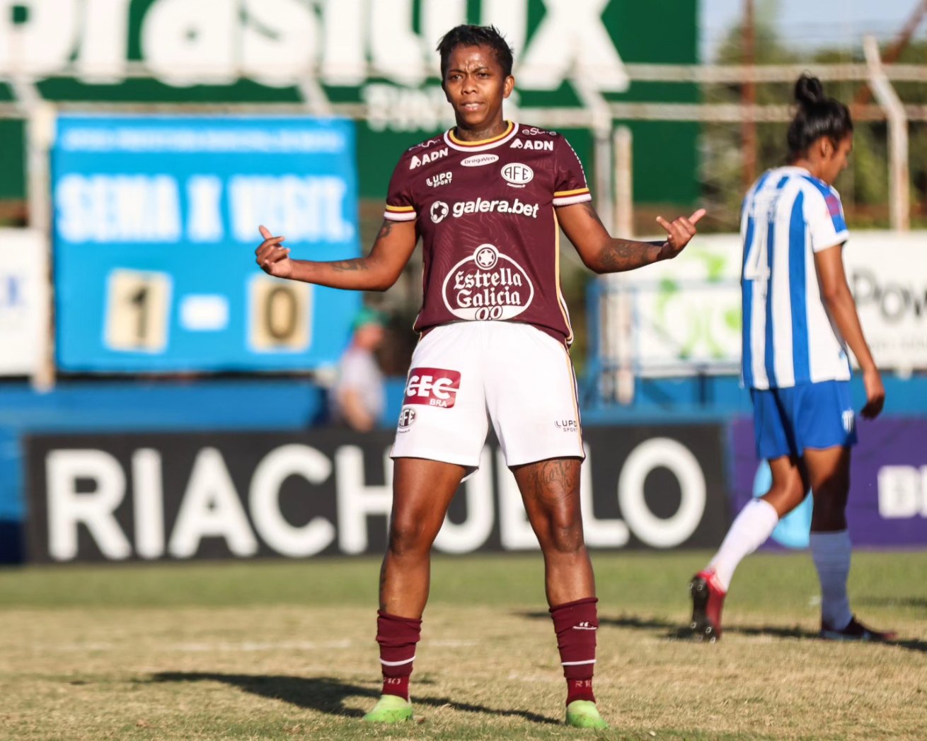 Lelê, atacante da Ferroviária (Thiago Pavini/Ferroviária)