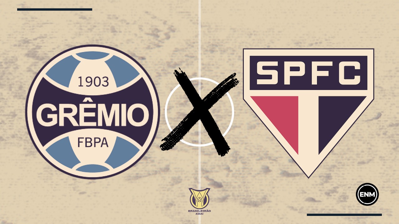 GRÊMIO X SÃO PAULO TRANSMISSÃO AO VIVO DIRETO DA ARENA - CAMPEONATO  BRASILEIRO 2023 9ª RODADA 