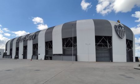 Arena MRV, novo estádio do Atlético-MG, está prestes a ser inaugurada (Foto: Matheus Ribeiro/Esporte News Mundo)