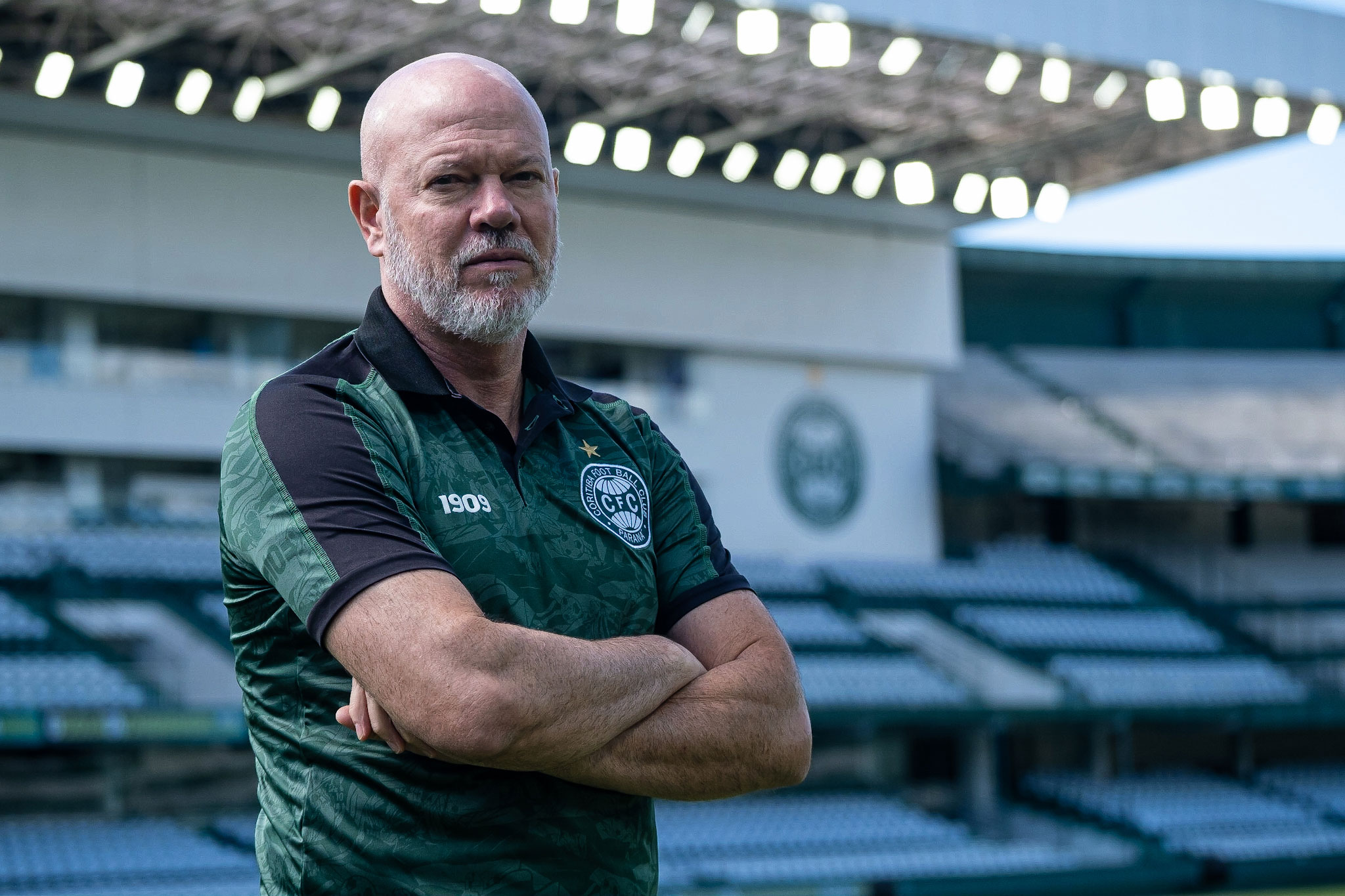 Zago faz coletiva muito dura sobre momento do Coritiba (Foto: Divulgação/Coritiba)