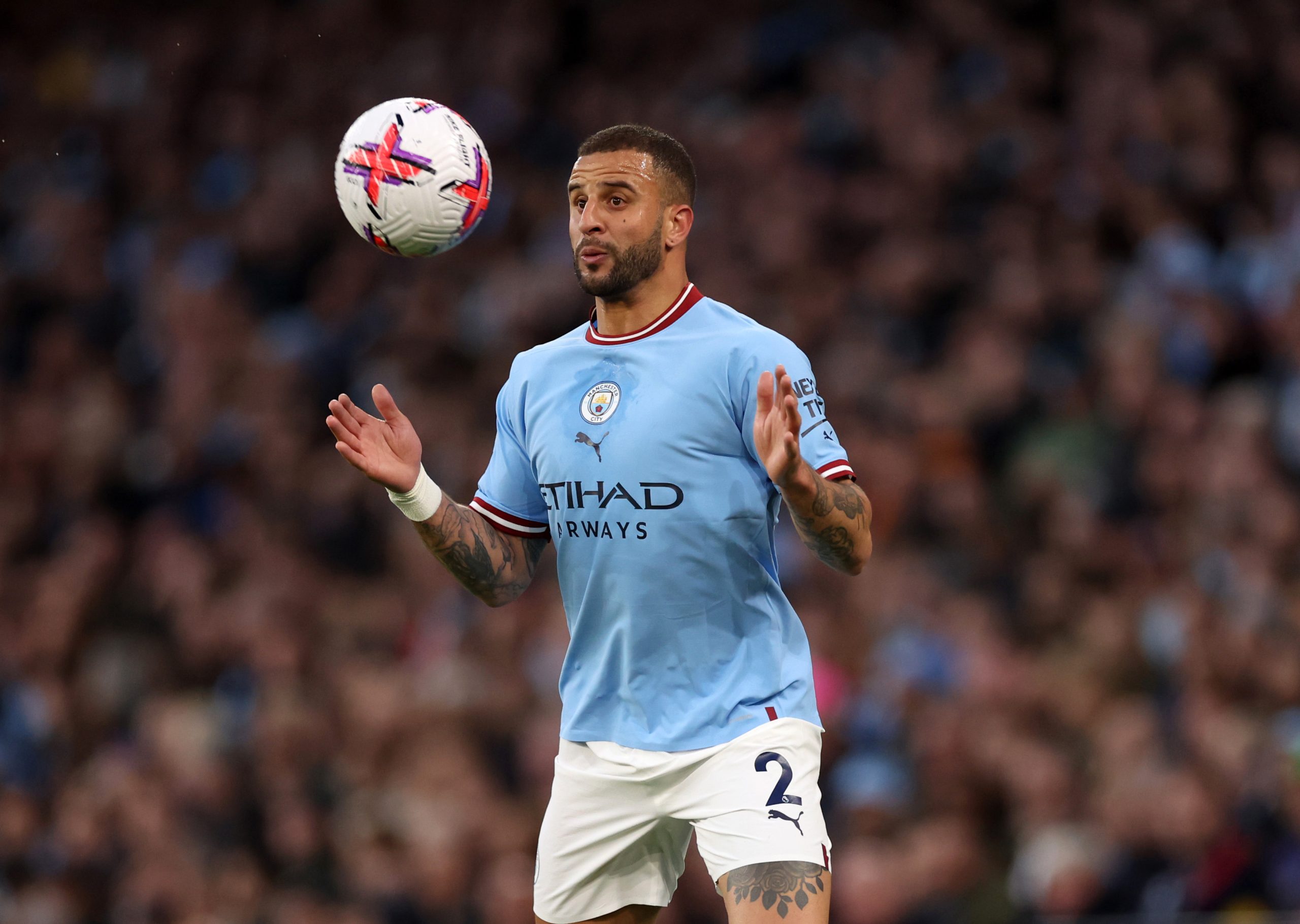 Walker teve bom desempenho pelo Manchester City (Foto: Catherine Ivill/Getty Images)