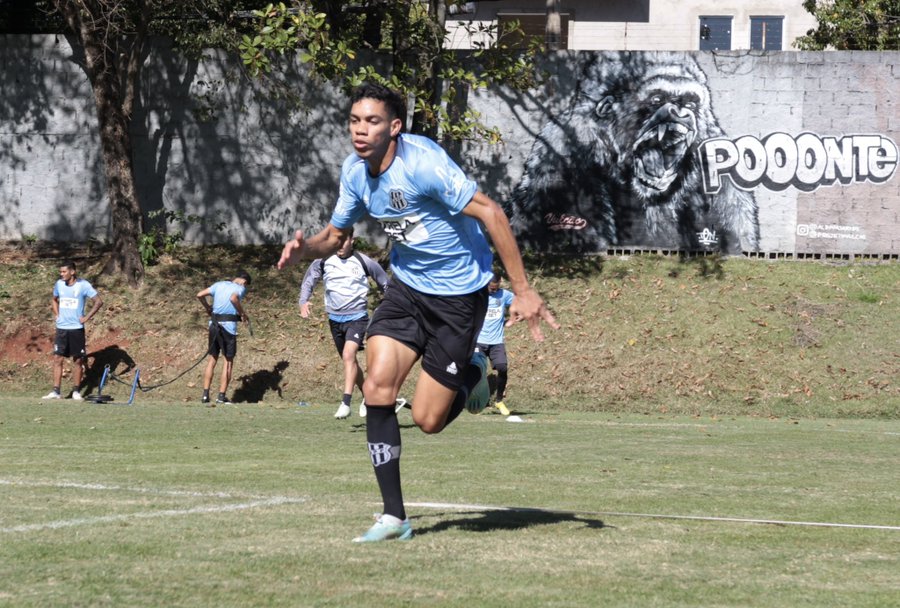 Paulo Baya durante treino — Foto: Diego Almeida/PontePress