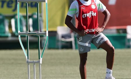 Luis Guilherme, de 17 anos, é efetivado no elenco profissional do Palmeiras. (Foto: Cesar Greco/Palmeiras)