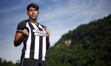 Luís Segovia chegou ao Botafogo em janeiro (FOTO: VÍTOR SILVA/BOTAFOGO)