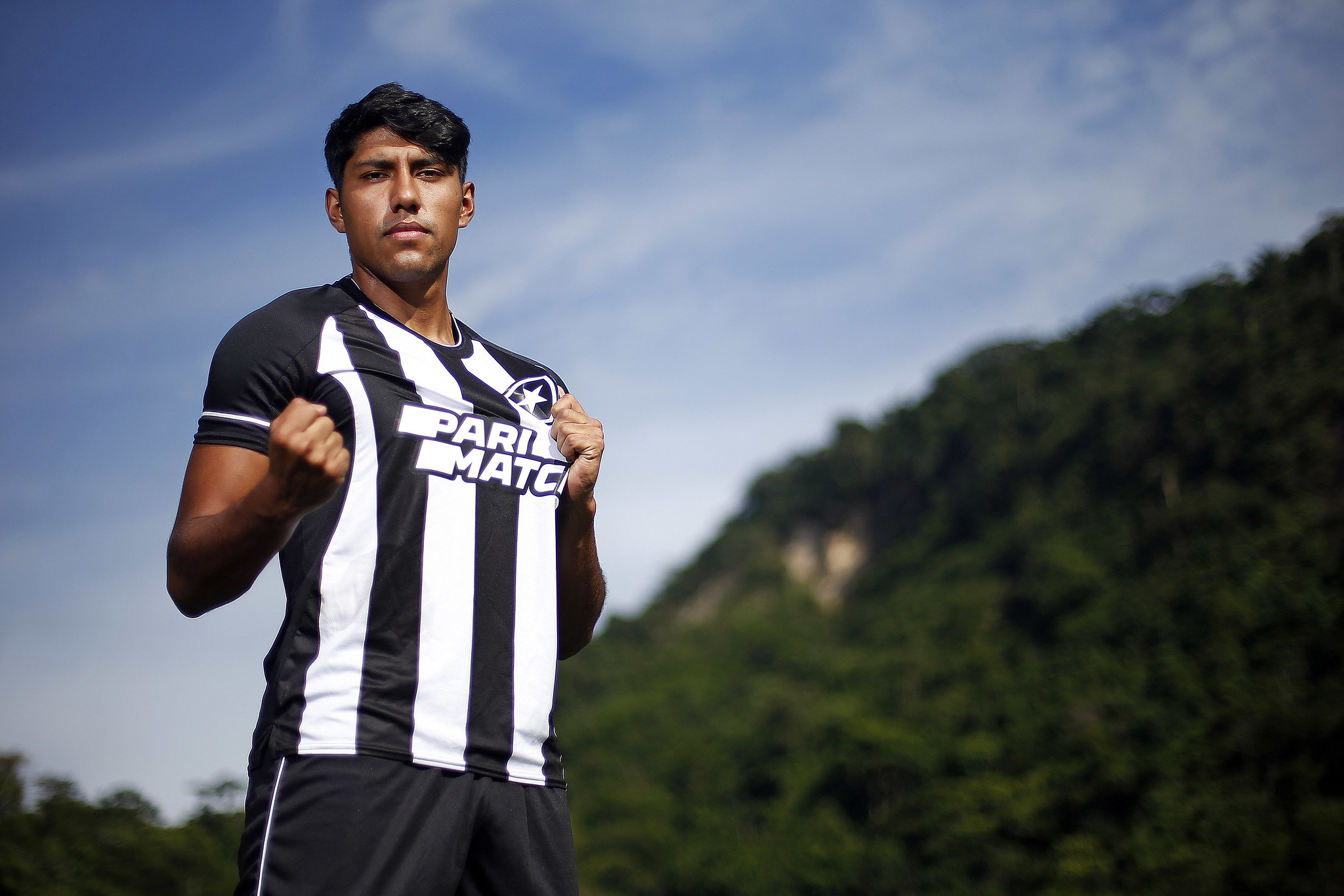 Luís Segovia chegou ao Botafogo em janeiro (FOTO: VÍTOR SILVA/BOTAFOGO)