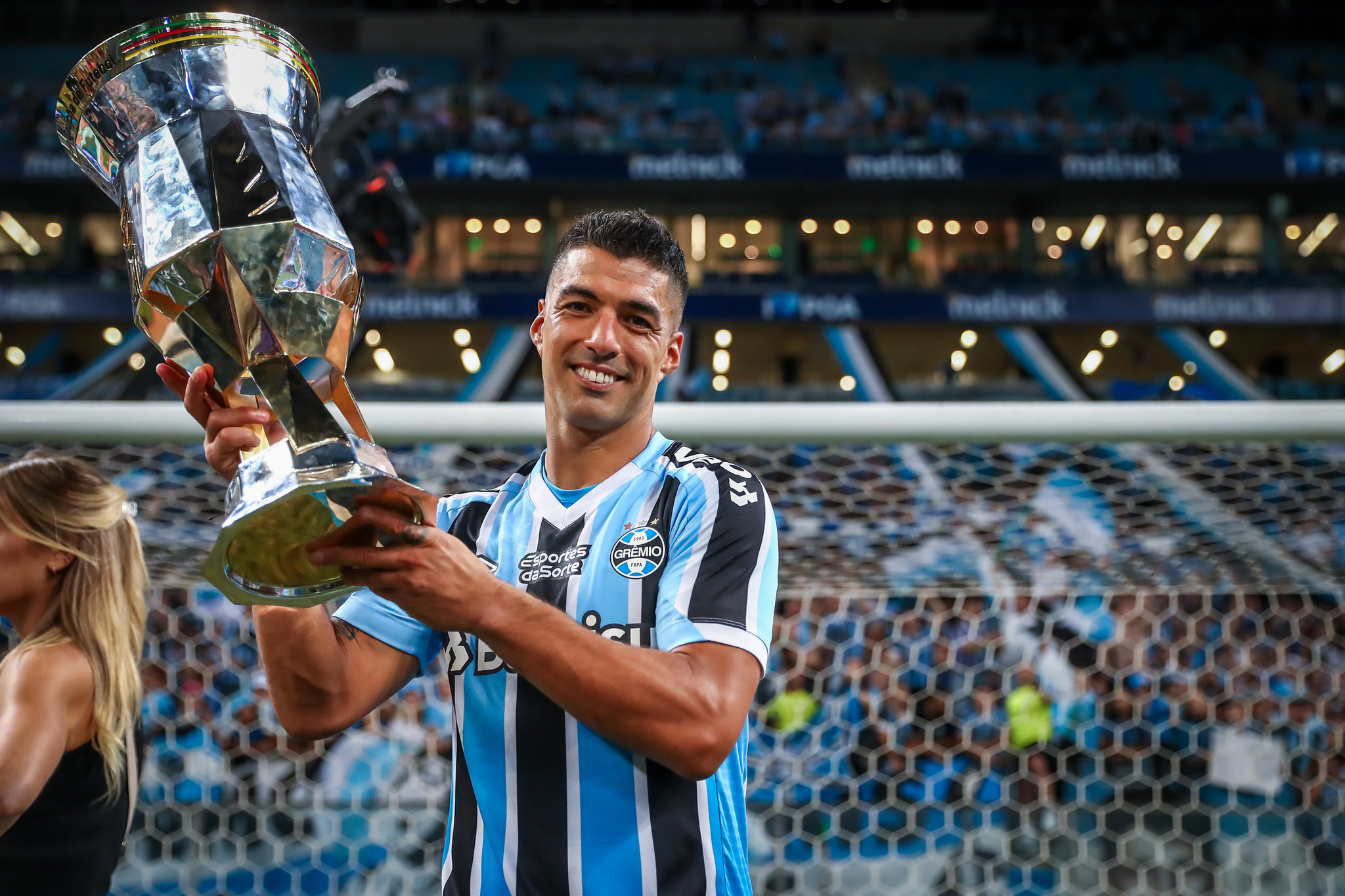 Suárez é o artilheiro do Grêmio em 2023 (Foto: Divulgação/Grêmio)