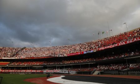 Torcida do São Paulo no jogo contra o Fluminense (Foto: Rubens Chiri / saopaulofc.net)