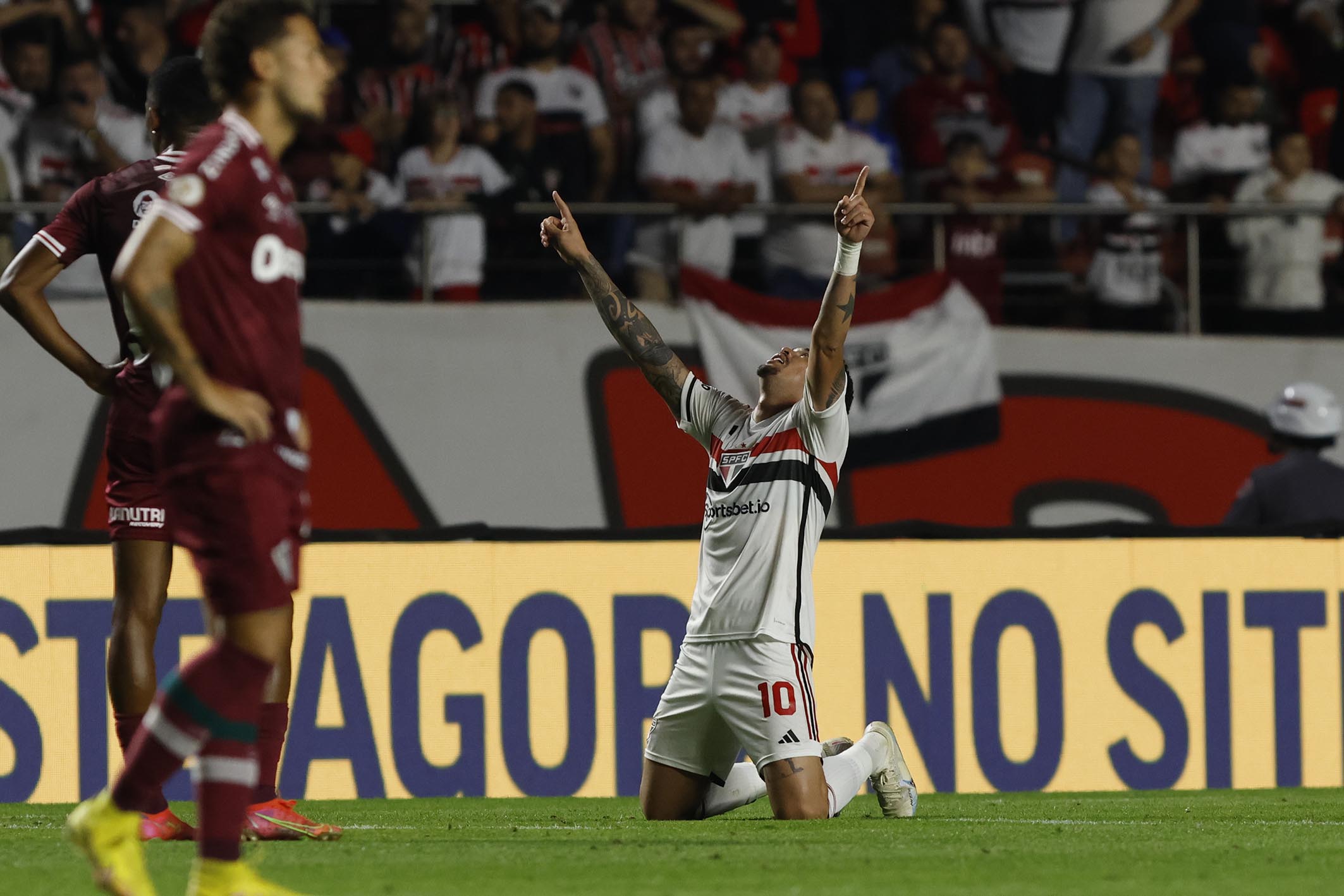 O São Paulo colocou um fim no retrospecto ruim recente contra o Fluminense.