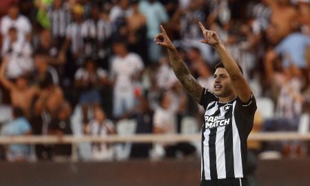 Luís Henrique comemora gol contra o Vasco (Foto: VítorSilva/Botafogo)