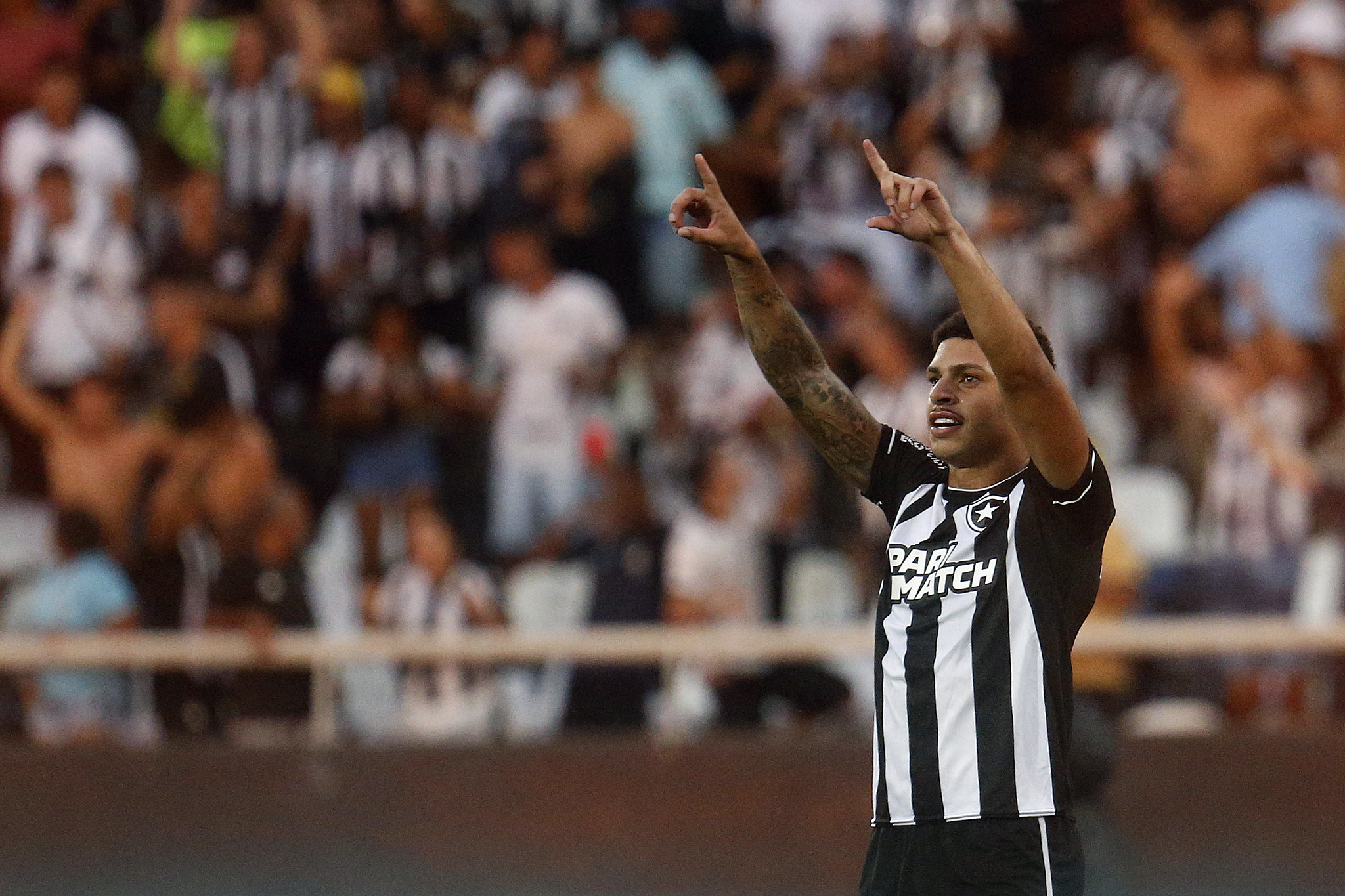 Luís Henrique comemora gol contra o Vasco (Foto: VítorSilva/Botafogo)