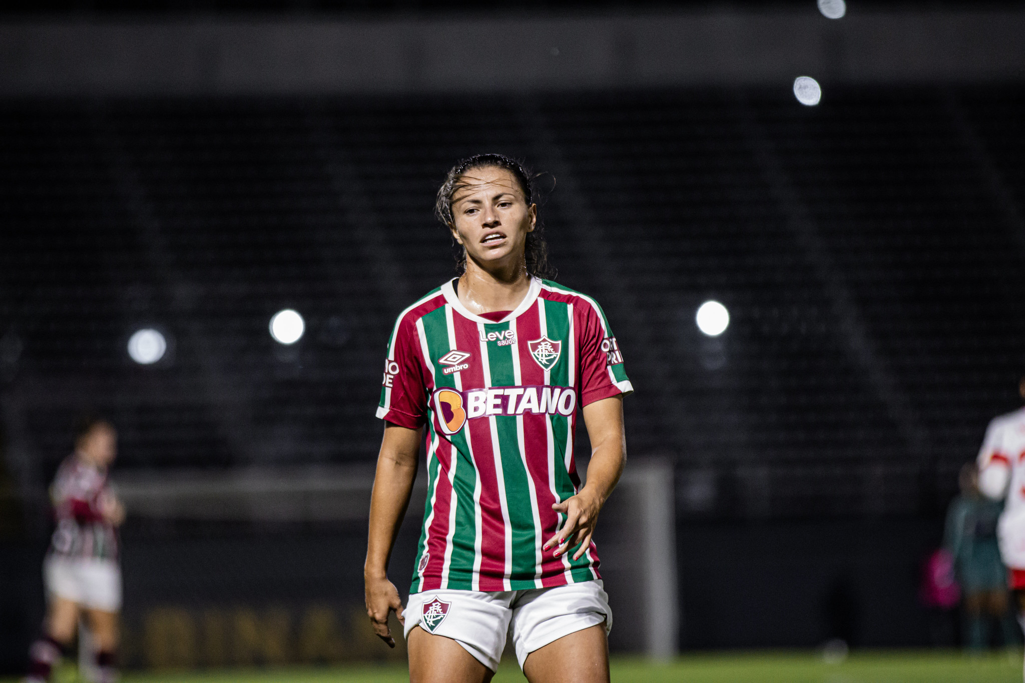 Patrícia durante final do Brasileirão A2 Feminino (Foto: Marina Garcia/Fluminense)