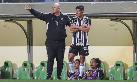 Felipão ainda não venceu no comando do Atlético-MG Foto: Pedro Souza