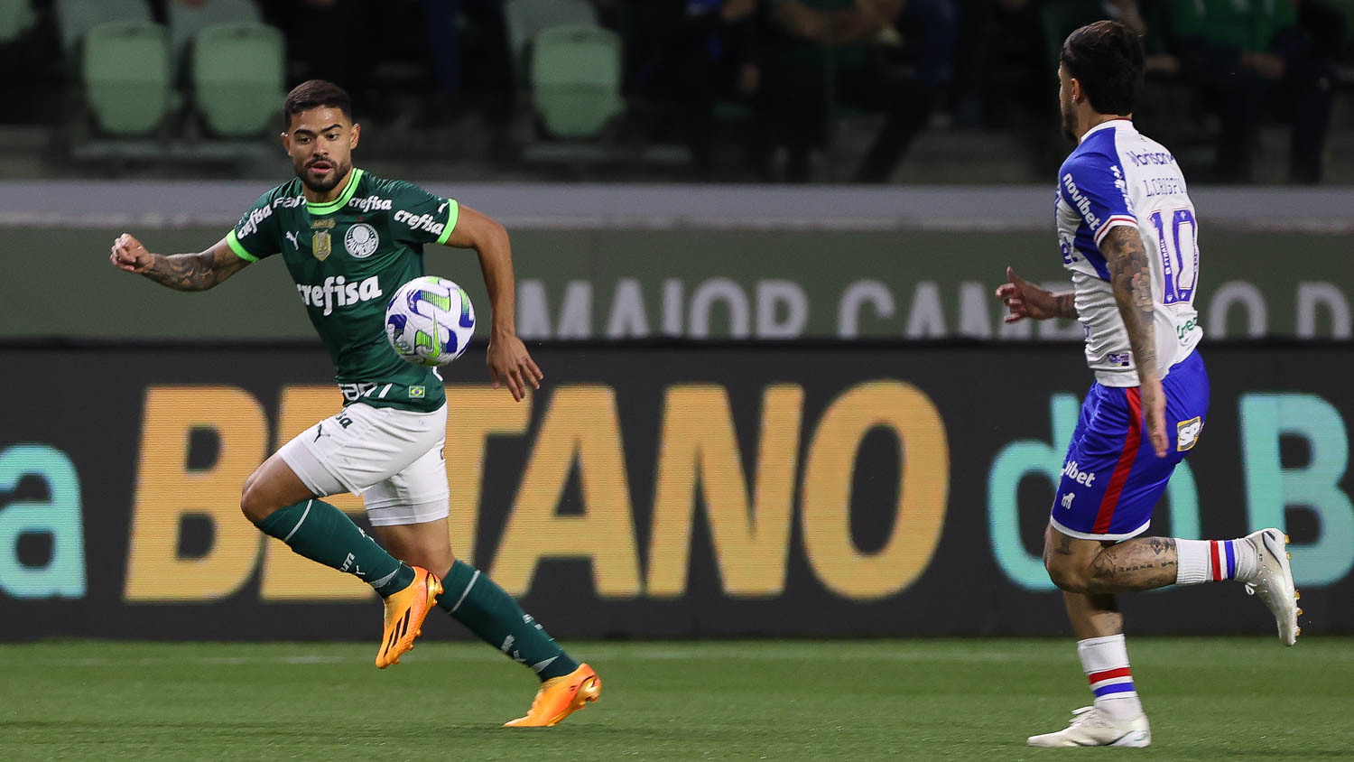 Tabata vinha jogando pouco recentemente (Foto: Cesar Greco/Palmeiras/by Canon)