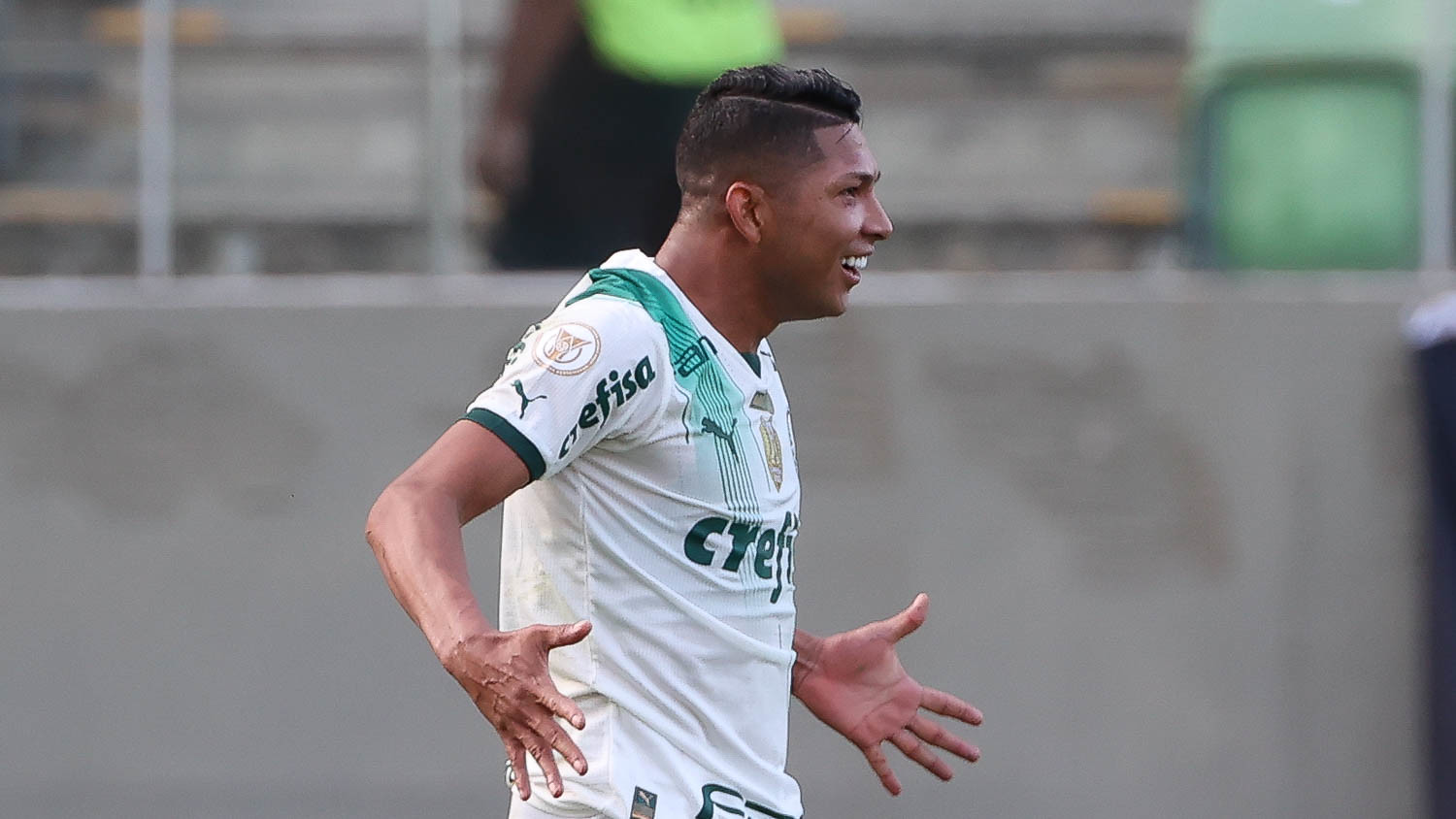 Rony foi o destaque da vitória em Belo Horizonte, marcando dois gols (Foto: Cesar Greco/Palmeiras/by Canon)