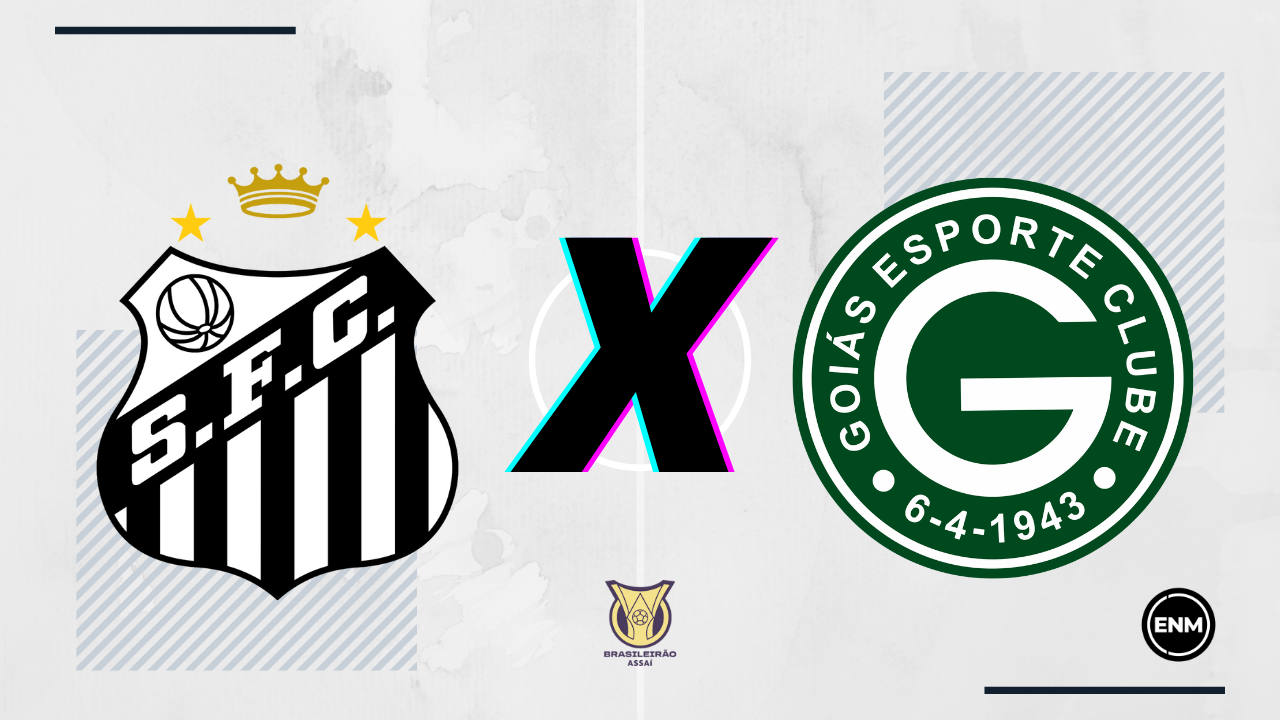 Em jogo de sete gols, Santos quebra jejum e vence o Goiás na Vila