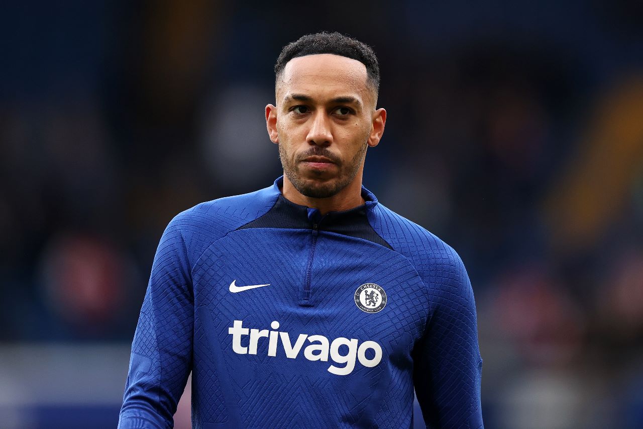 Aubameyang teve passagem sem destaque pelo Chelsea na última temporada (Foto: Ryan Pierse | Getty Images)