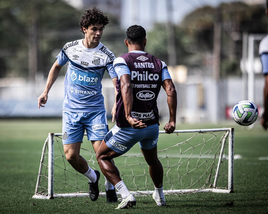 Jogadores do Santos já inciaram os treinamentos. (Divulgação/ Santos FC)