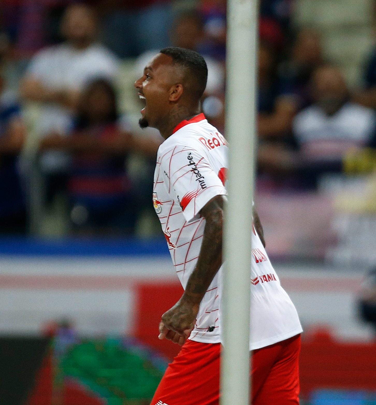 Luan Cândido voltar a marcar pelo RB Bragantino após período longe dos gramados. Foto: Ari Ferreira/Red Bull Bragantino