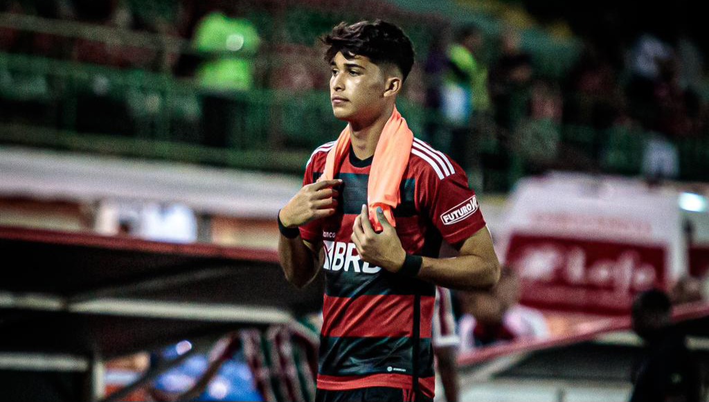 Pedro Lemos é jogador do Flamengo (Foto: Rafael Silva/Arquivo pessoal)