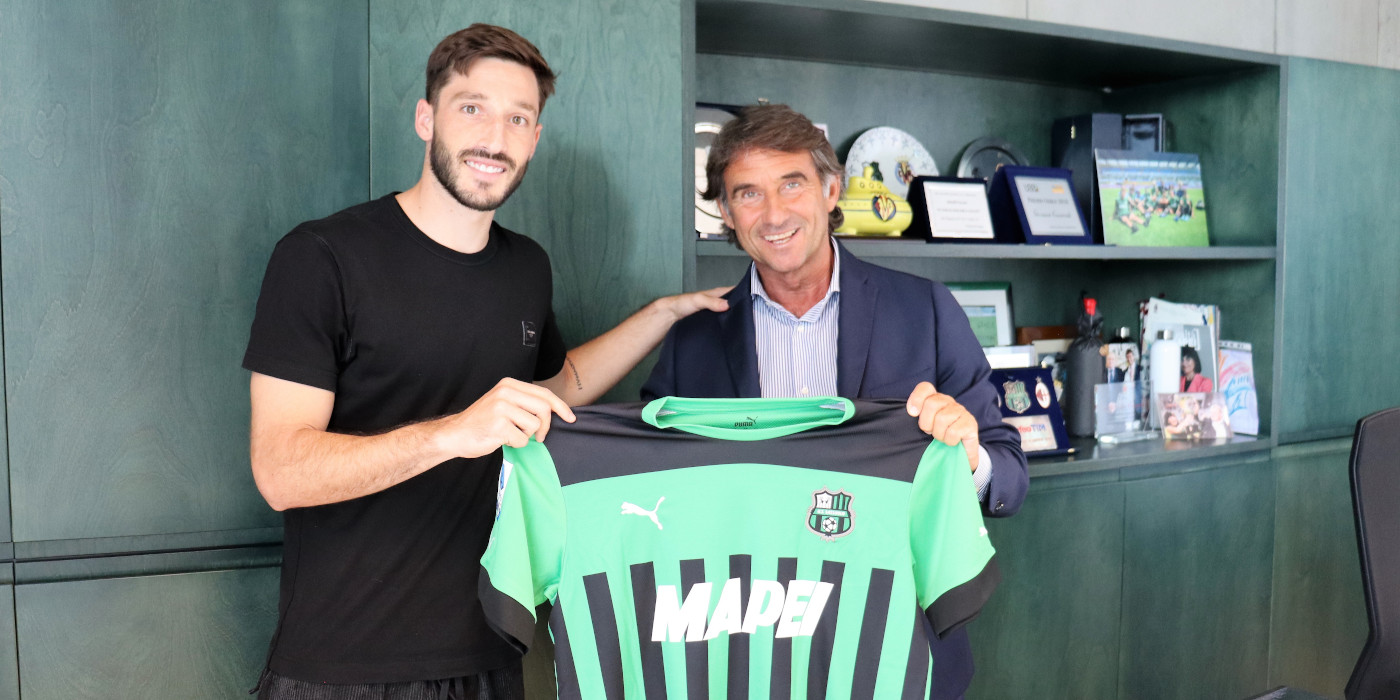 Sassuolo será o terceiro time de Matías Viña na Europa (Foto: Reprodução | Site do Sassuolo)