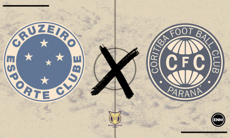 Cruzeiro e Coritiba se enfrentam no Mineirão às 11h (Arte: ENM)