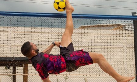 Ronaldo Castro é atleta goiano de futevôlei (Foto: Arquivo pessoal)