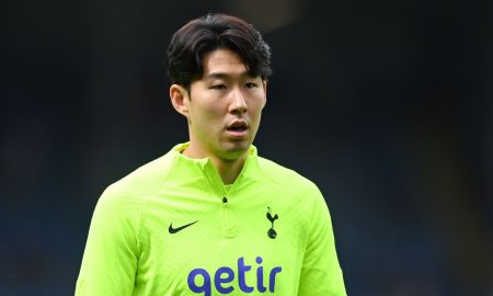 Son Heung-min, atacante sul-coreano do Tottenham, da Inglaterra (Foto: Gareth Copley | Getty Images)
