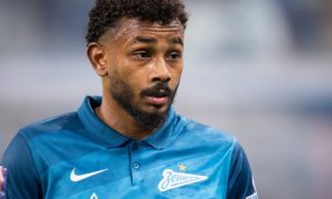 Wendel em ação com a camisa do Zenit (Foto: Reprodução/Twitter Zenit)