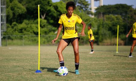 Kethilyn Dias, zagueira do Flamengo (Paula Reis/Flamengo)