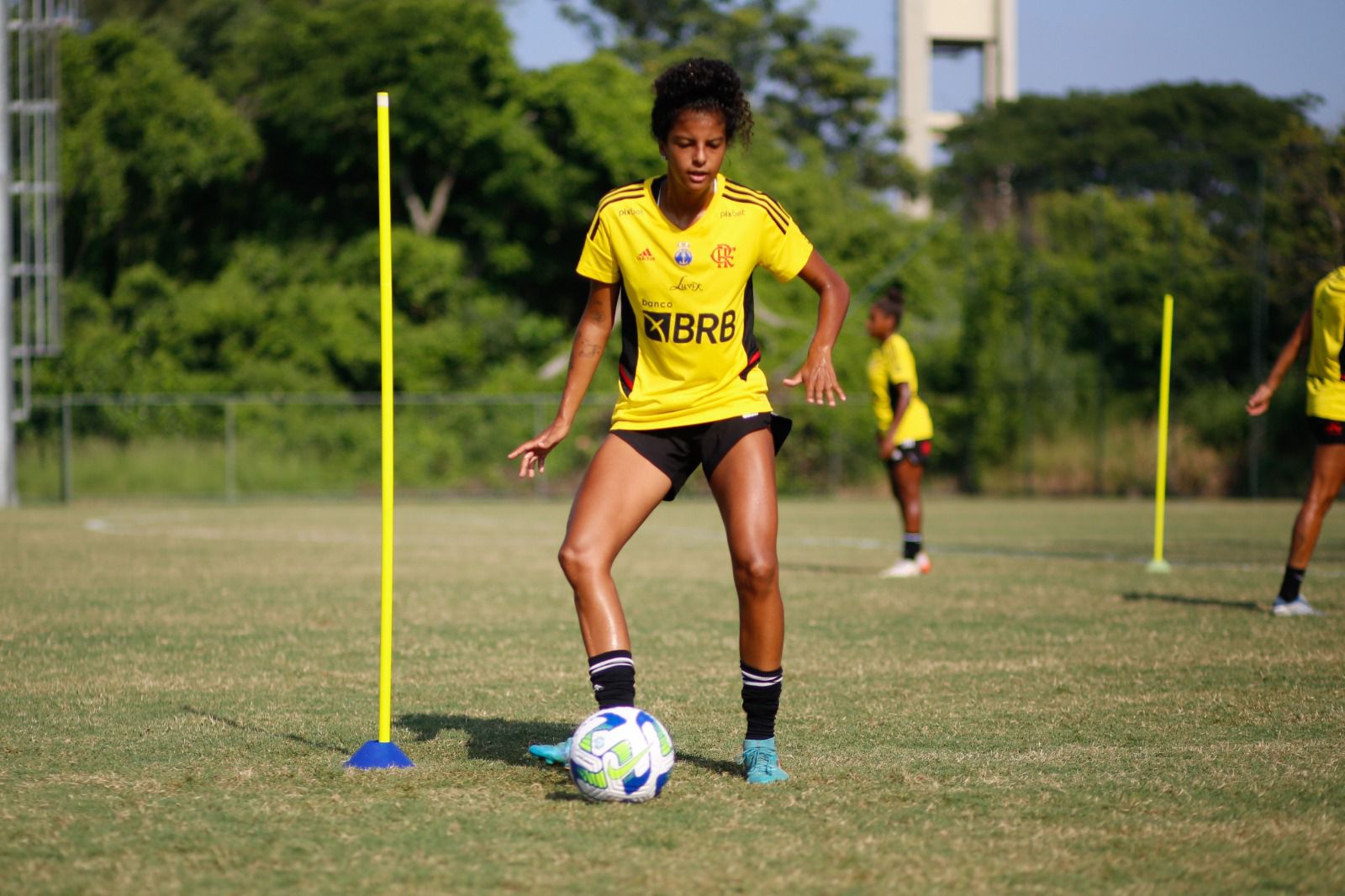 Kethilyn Dias, zagueira do Flamengo (Paula Reis/Flamengo)