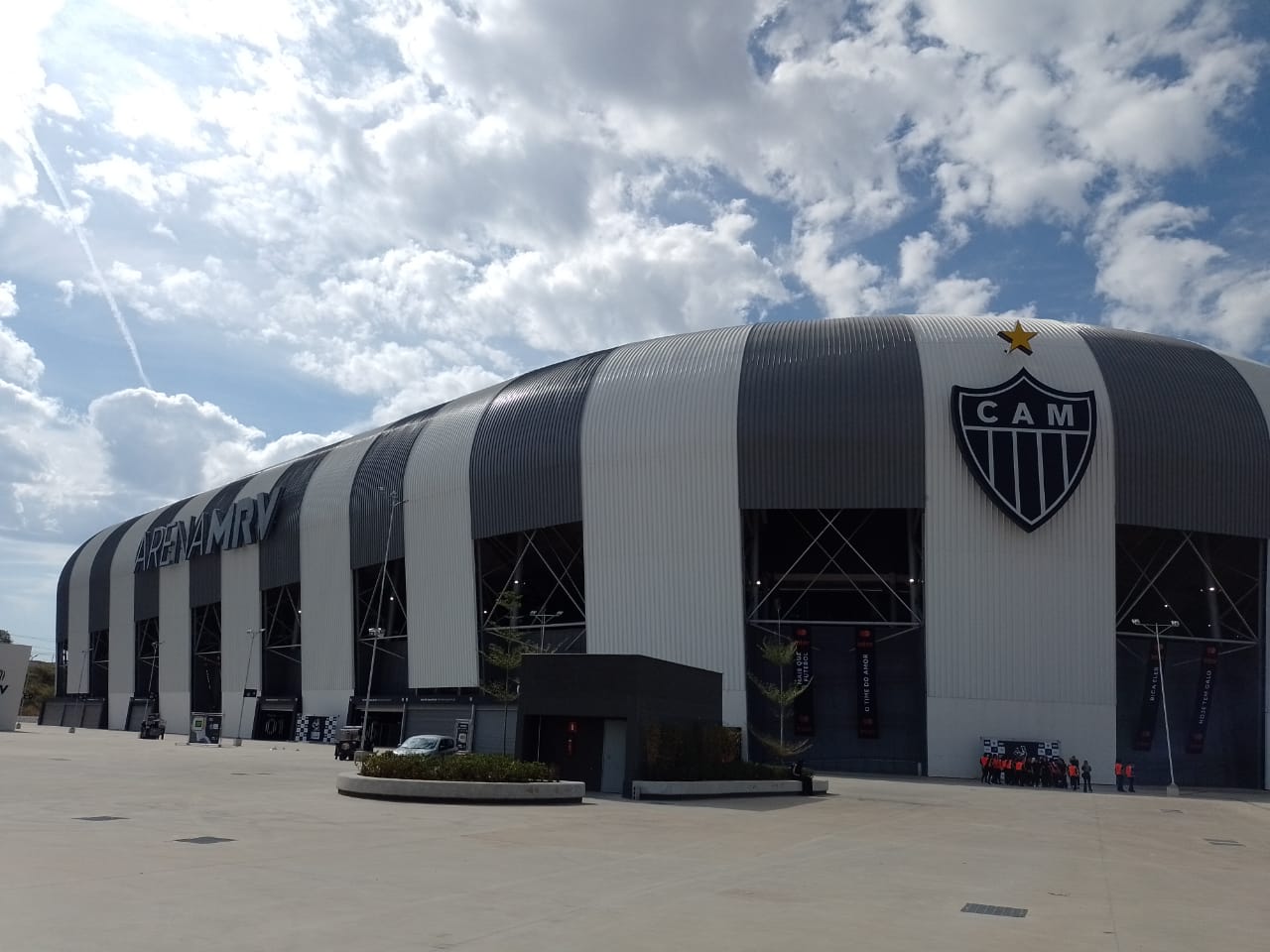 Arena MRV recebeu seu segundo evento teste com público (Foto: Rafael Souza/Atlético)