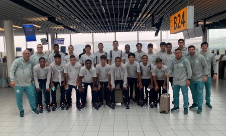 Elenco sub-19 do Palmeiras viaja para a Europa para disputar torneio amistoso. (Foto: Divulgação/Palmeiras)