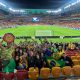 Torcida brasileira em ação na Copa do Mundo feminina