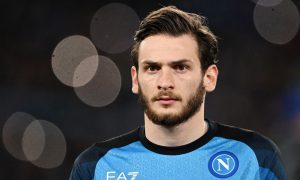 Kvaratskhelia foi um dos destaques do Napoli na temporada passada (Foto: Francesco Pecoraro | Getty Images)