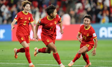 China vence Haiti pela Copa do Mundo Feminina (Photo by Brenton EDWARDS / AFP)