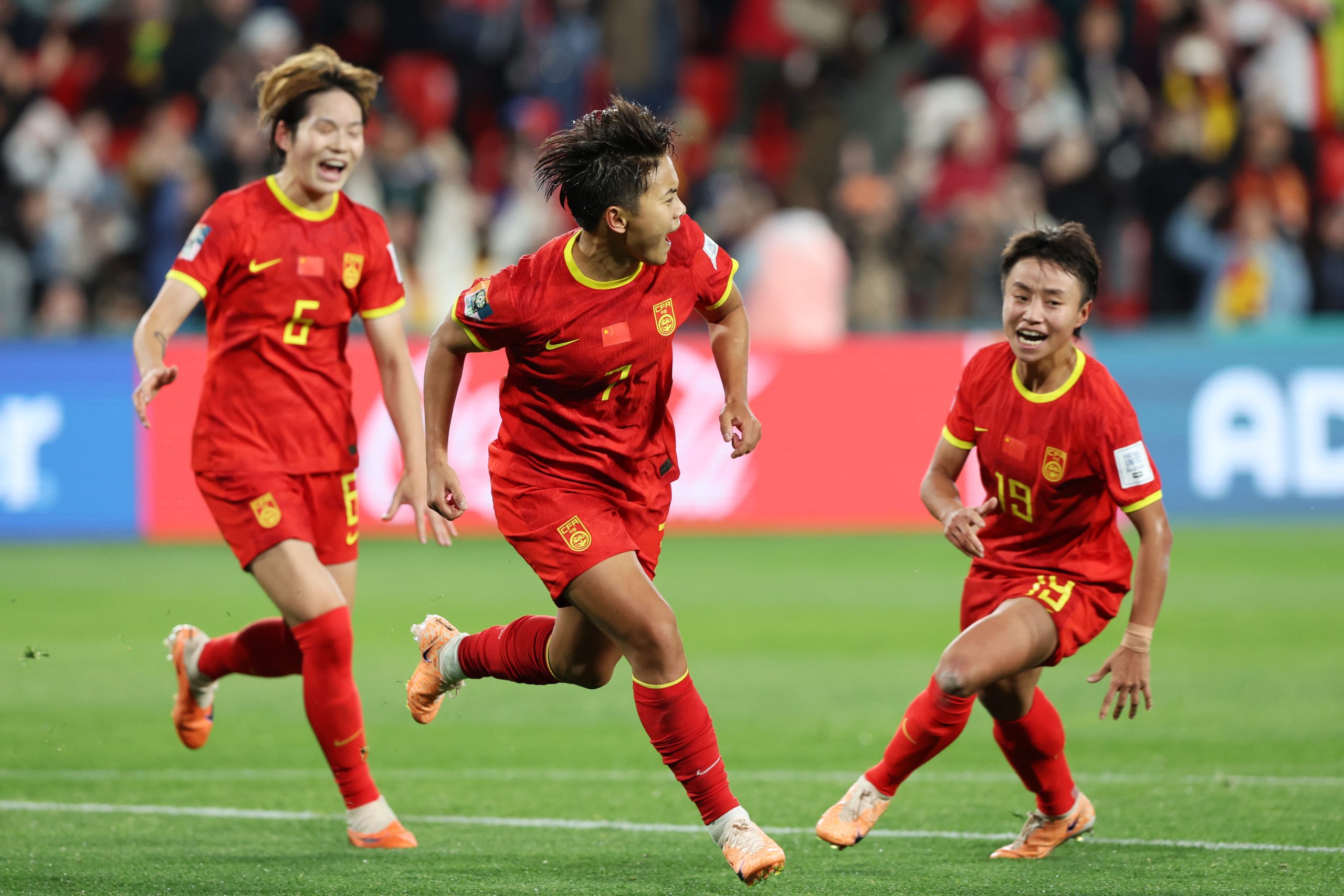 China vence Haiti pela Copa do Mundo Feminina (Photo by Brenton EDWARDS / AFP)