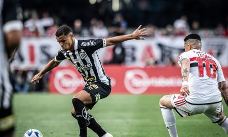 São Paulo goleia o Santos no Morumbi (Foto: Raul Baretta/ Santos FC.)