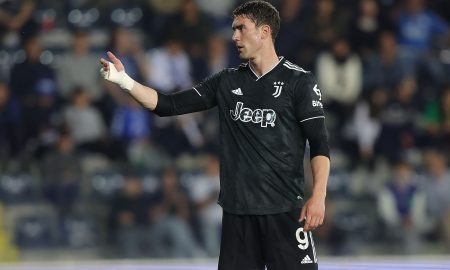 Vlahovic pode deixar a Juventus nesta janela de transferências (Foto: Gabriele Maltinti/Getty Images)