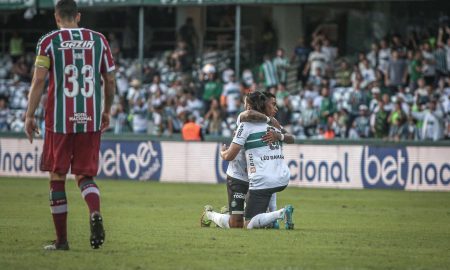 Coritiba e Fluminense protagonizaram um dos melhores jogos em 2022 (Foto: Divulgação/Coritiba)