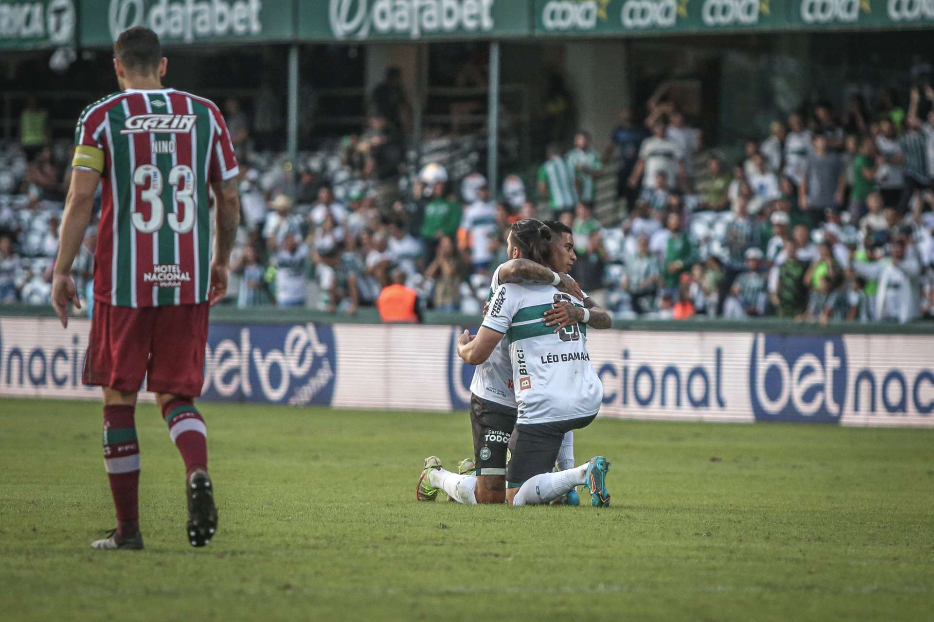 Coritiba e Fluminense protagonizaram um dos melhores jogos em 2022 (Foto: Divulgação/Coritiba)