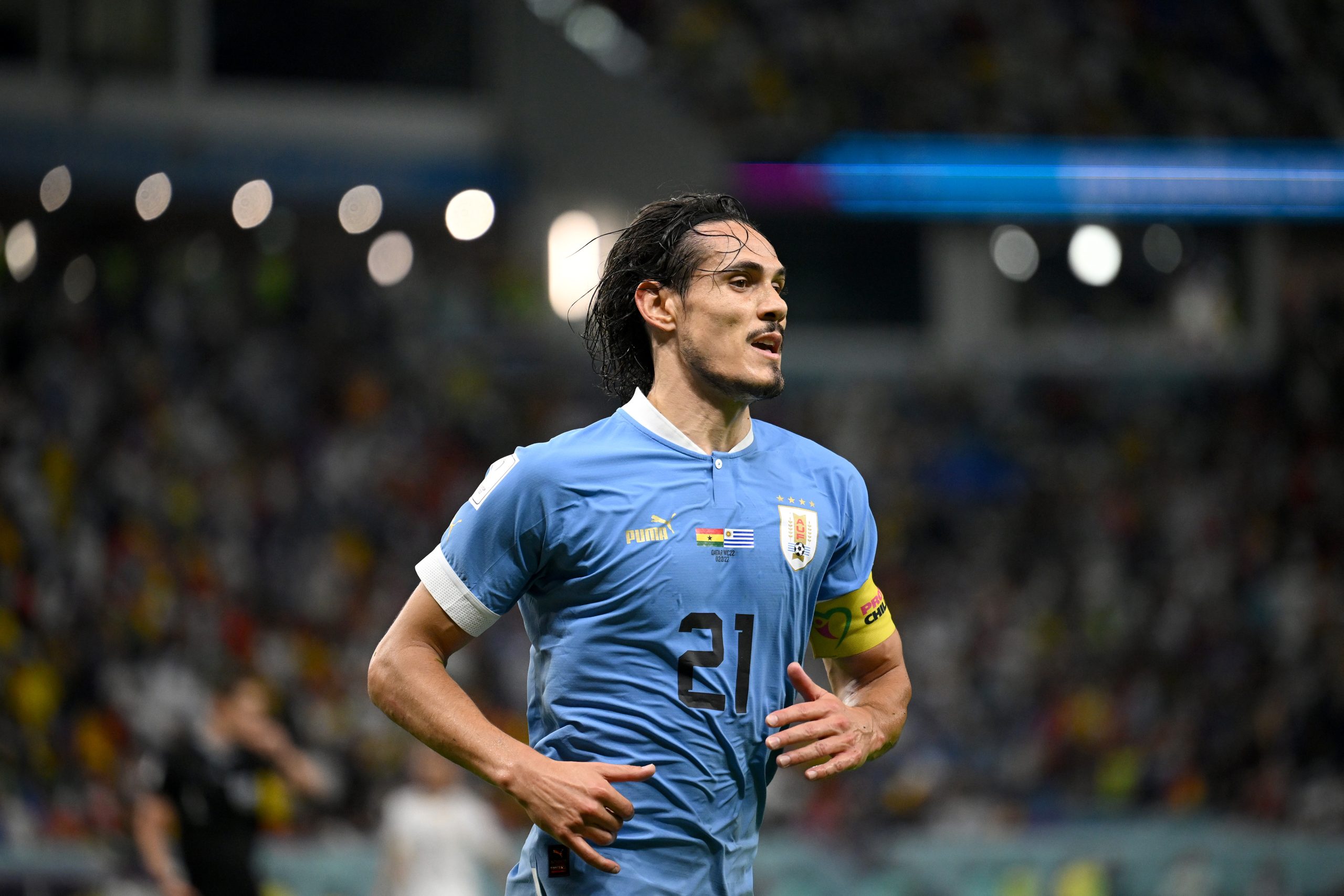 Cavani é experiente e acostumado a grandes jogos (Foto: Clive Mason/Getty Images)