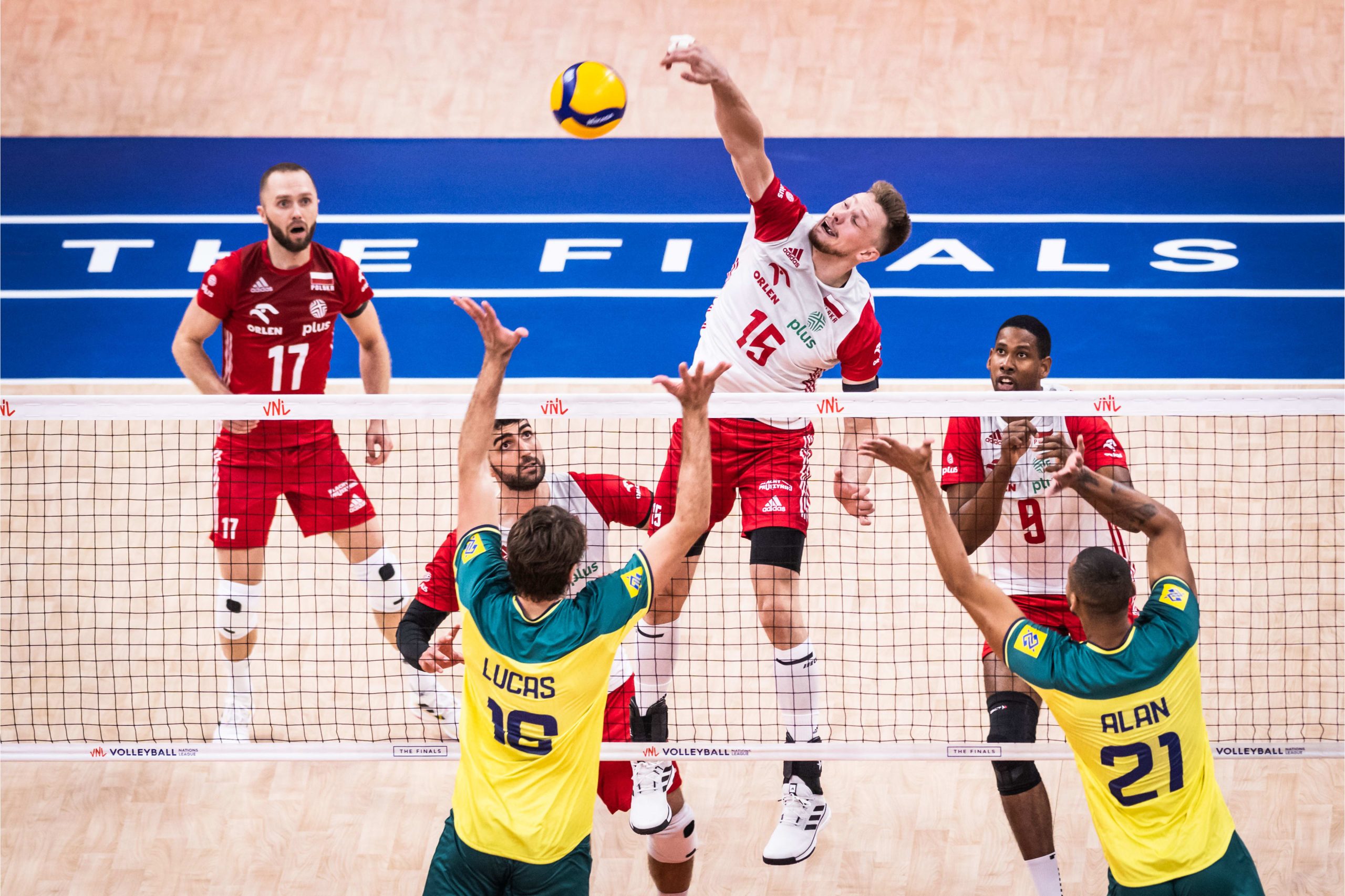 Polônia elimina o Brasil nas quartas da VNL