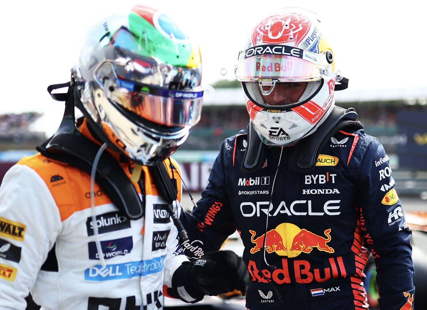 Verstappen e Norris largam na primeira fila (Foto: Divulgação/Red Bull)