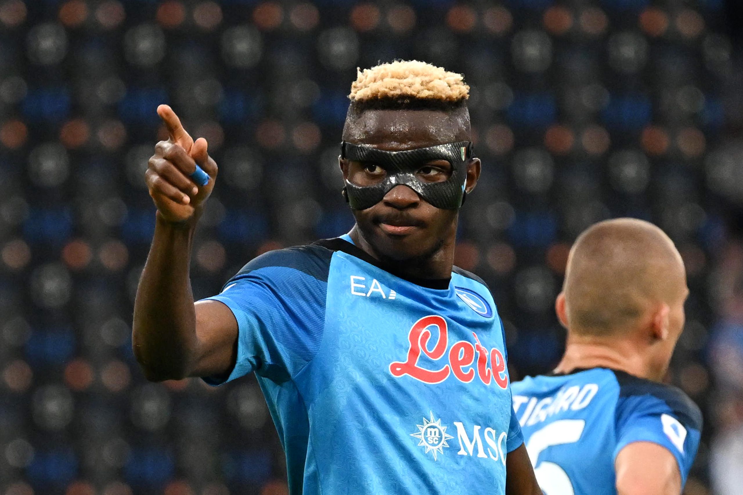 Osimhen deve permanecer no Napoli para a temporada (Foto: Francesco Pecoraro/Getty Images)