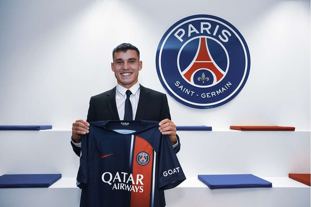 Ugarte fechou vínculo com o Paris Saint-Germain (Foto: Divulgação / PSG)