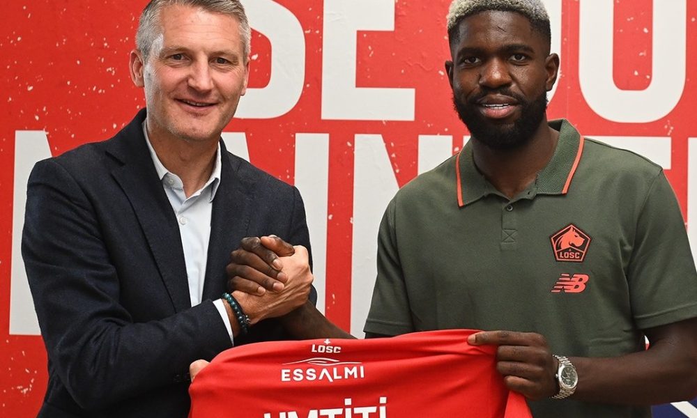 Lille accepte de signer le défenseur français Samuel Umtiti